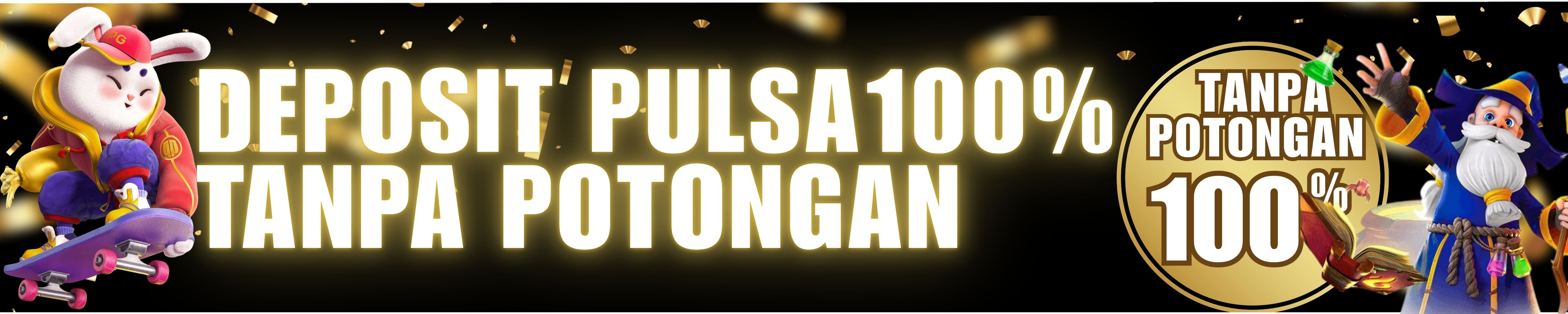 DEPOSIT PULSA TANPA POTONGAN 